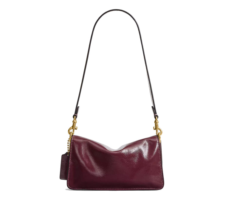 Coach Women's Tabby Shoulder Bag Brass/Dark Cherry