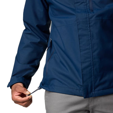 Columbia Men's Hikebound II Rain Jacket Collegiate Navy