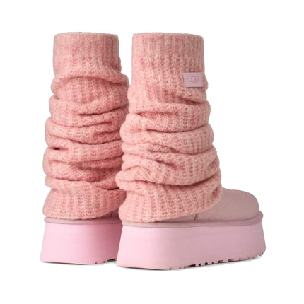 UGG Women's Classic Mini Dipper Legwarmer Ribbon Candy