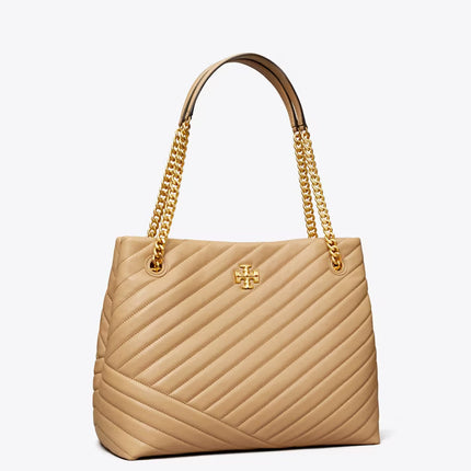 Tory Burch Women's Kira Chevron Tote Desert Dune