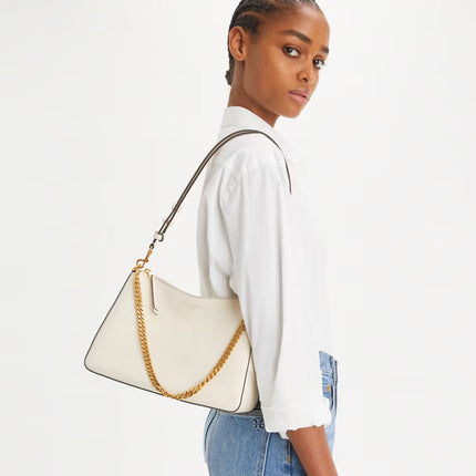 Tory Burch Women's Perry Shoulder Bag Light Cream