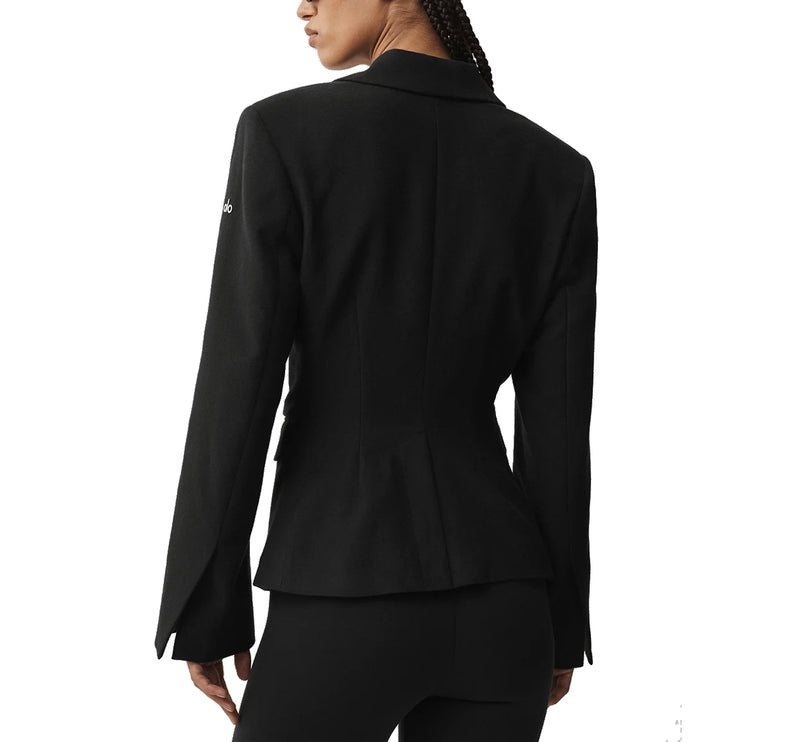 alo Women's Cinch Blazer Black