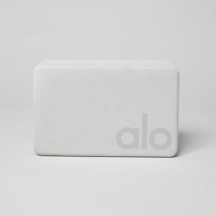 alo Men's Uplifting Yoga Block - Dove Grey/Silver