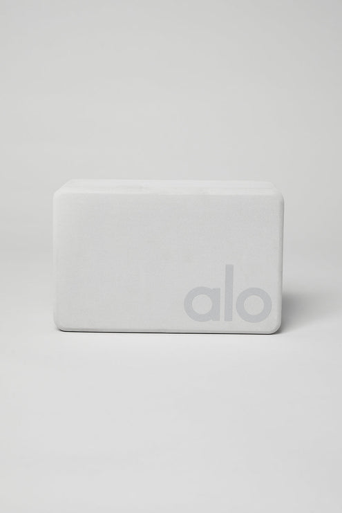alo Men's Uplifting Yoga Block - Dove Grey/Silver