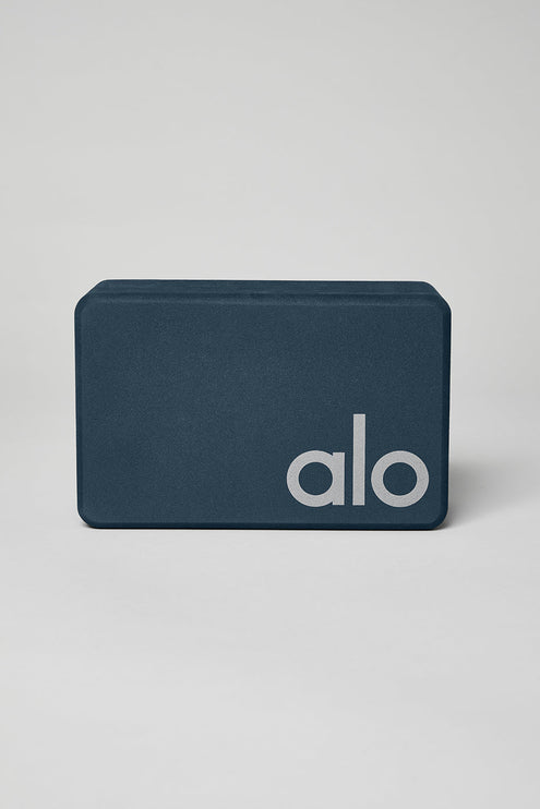 alo Men's Uplifting Yoga Block - Eclipse/Silver