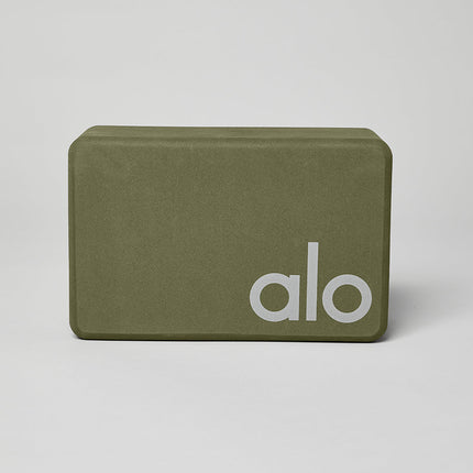 alo Men's Uplifting Yoga Block - Jungle/Silver