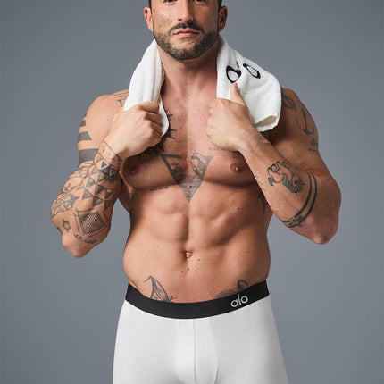 alo Men's Day and Night Boxer - White