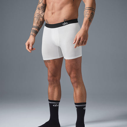 alo Men's Day and Night Boxer - White
