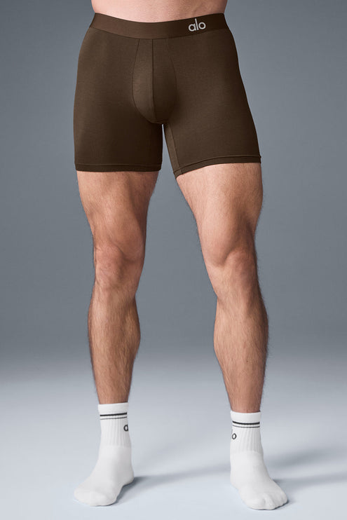 alo Men's Day and Night Boxer - Espresso
