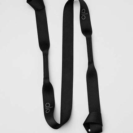 alo Men's Yoga Strap - Black/Anthracite