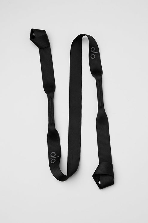 alo Men's Yoga Strap - Black/Anthracite