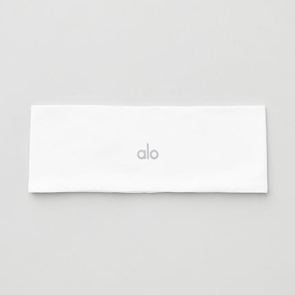 alo Women's Performance Conquer Headband - White