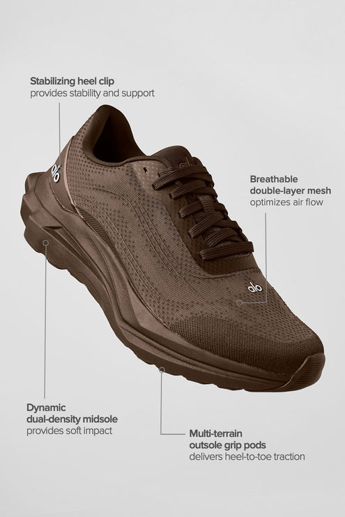 alo Shoes Alo Runner - Espresso