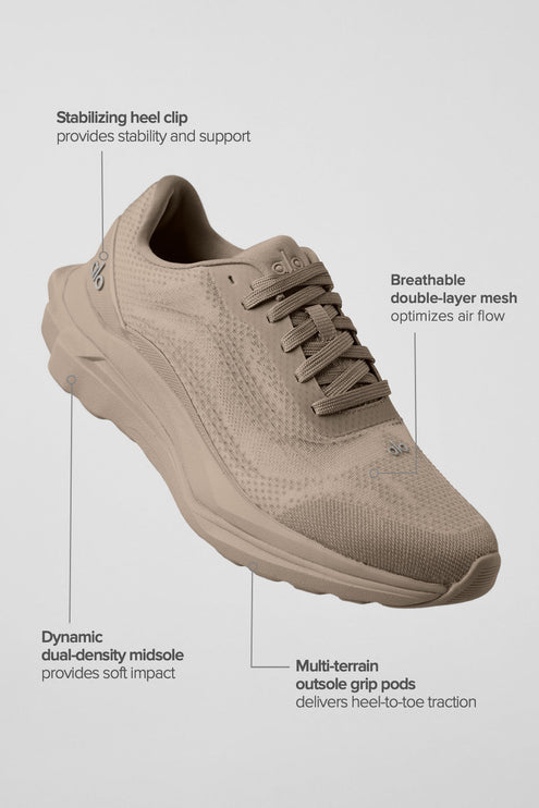 alo Shoes Alo Runner - Gravel