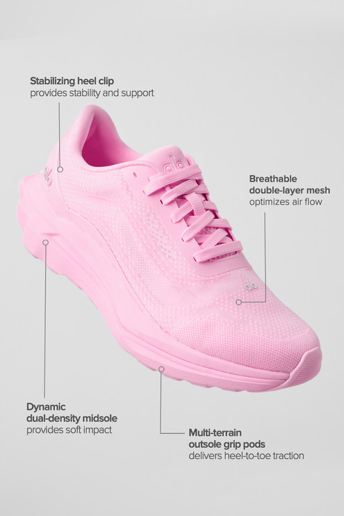 alo Shoes Alo Runner - Sweet Pink