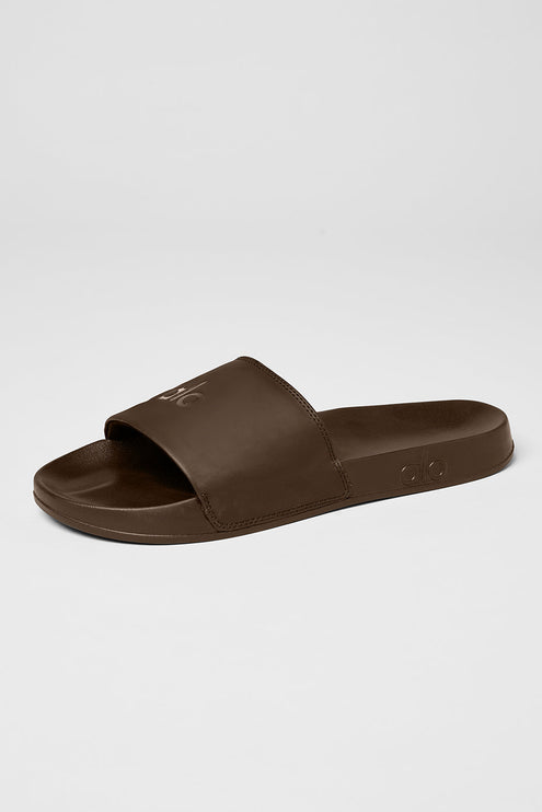 alo Men's Unisex It Slide - Espresso