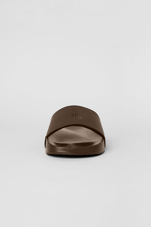 alo Men's Unisex It Slide - Espresso