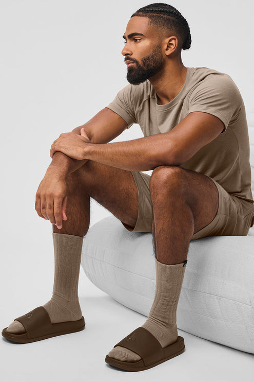 alo Women's Unisex It Slide - Espresso