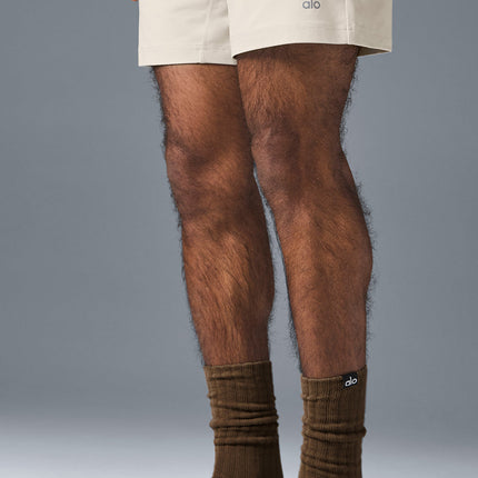 alo Women's Unisex Scrunch Sock - Espresso