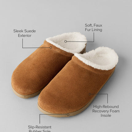 alo Shoes Recovery Slipper - Saddle/Ivory