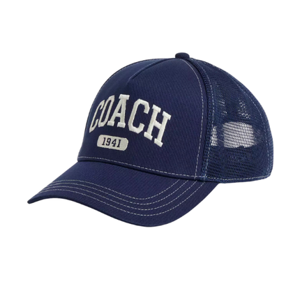 Coach Unisex Coach 1941 Embroidered Trucker Hat Cottontwill/Navy