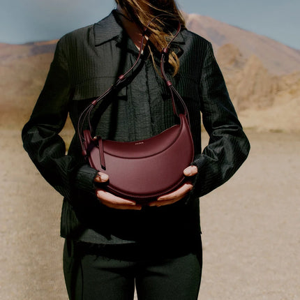Polène Women's Numéro Dix Edition Smooth Black Cherry