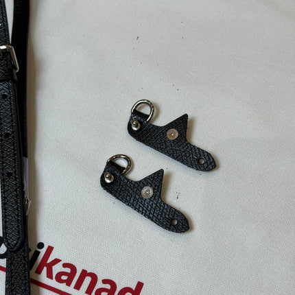 Longchamp Pouch Modeliyle Uyumlu Deri Askı Seti Siyah - Hemen Kargoda