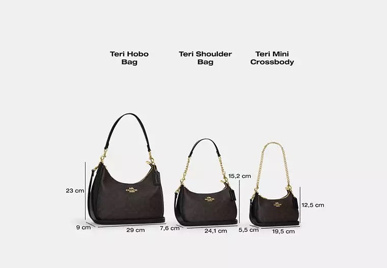 Coach Women's Teri Mini Crossbody Bag Gold/Black