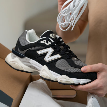 New Balance 9060 Black with Tornado U9060510 - Hemen Kargoda