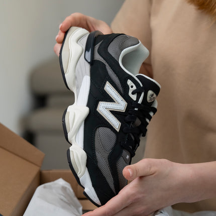 New Balance 9060 Black with Tornado U9060510 - Hemen Kargoda