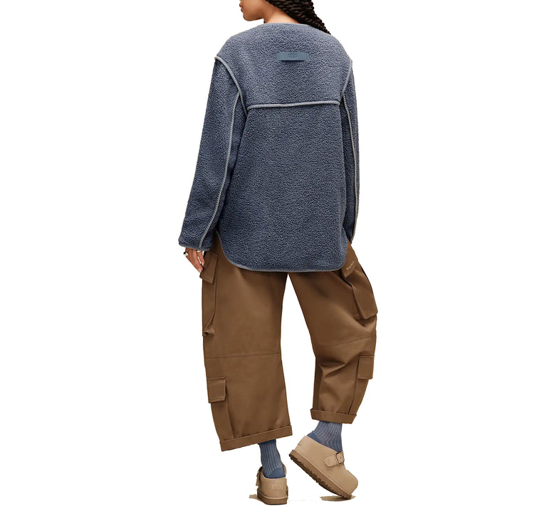 UGG Women's Emmersyn UGGbraid Jacket Tahoe Blue