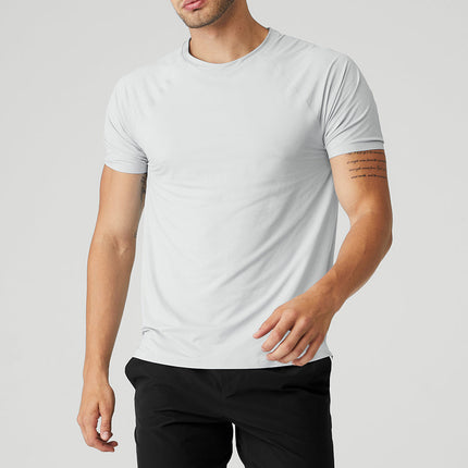 alo Men's Idol Performance Tee - Titanium