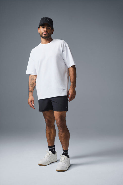alo Men's Double Take Short Sleeve - White