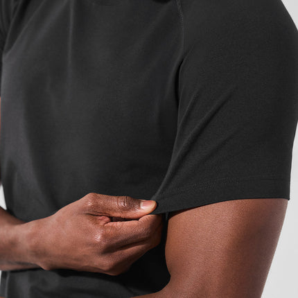 alo Men's Alo Vapor Crewneck Short Sleeve - Black