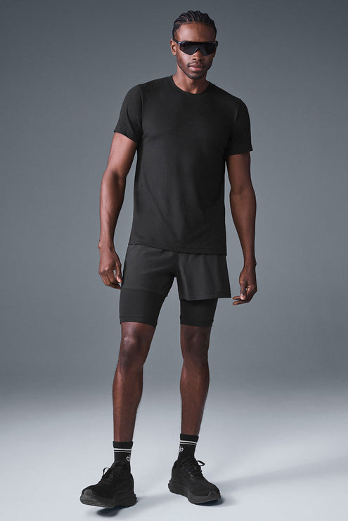 alo Men's Triumph Tee - Black