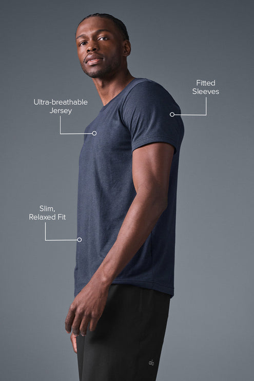 alo Men's Triumph Tee - Navy