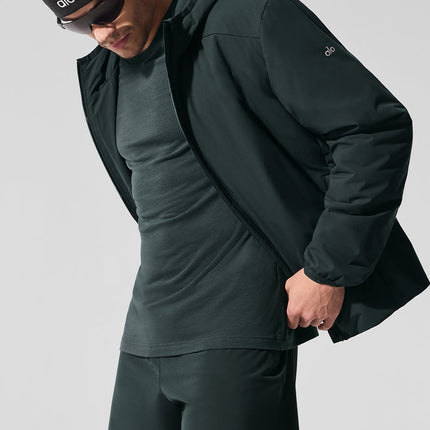 alo Men's Triumph Tee - Charcoal Green