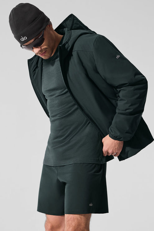 alo Men's Triumph Tee - Charcoal Green