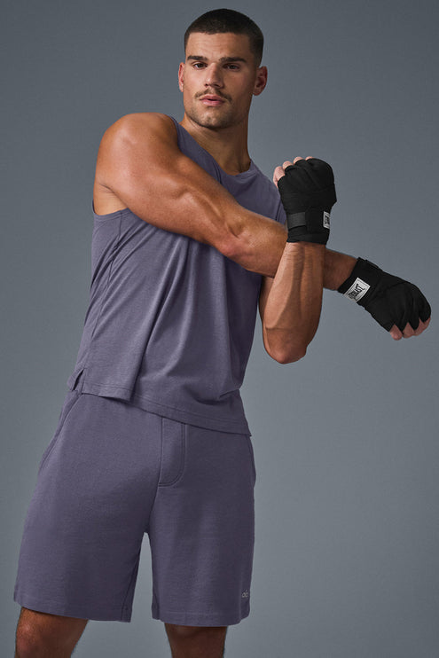 alo Men's The Triumph Muscle Tank - Italian Plum