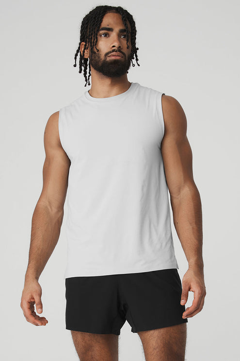 alo Men's Idol Performance Tank - Titanium
