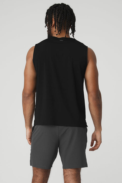 alo Men's Idol Performance Tank - Black