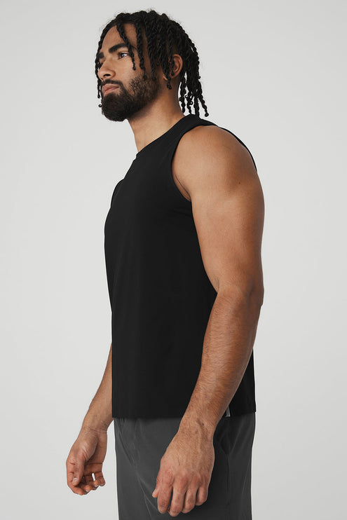 alo Men's Idol Performance Tank - Black