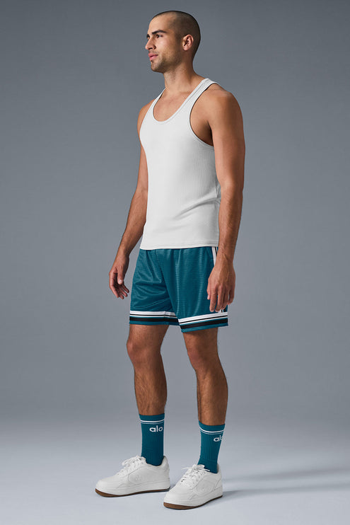 alo Men's Everyday Modal Rib Tank - White