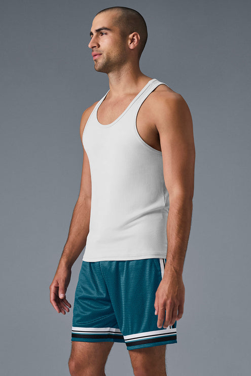 alo Men's Everyday Modal Rib Tank - White