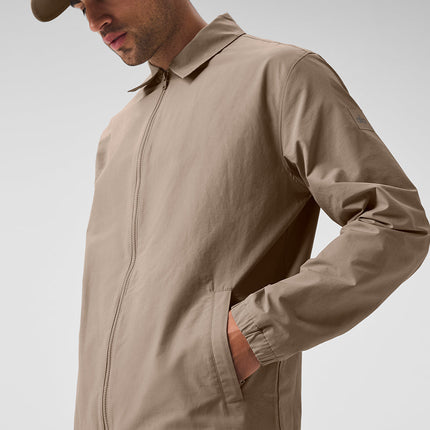 alo Men's Torrent Overshirt - Gravel