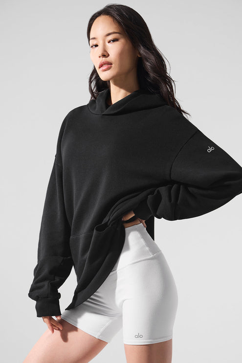 alo Women's Chill Hoodie - Black