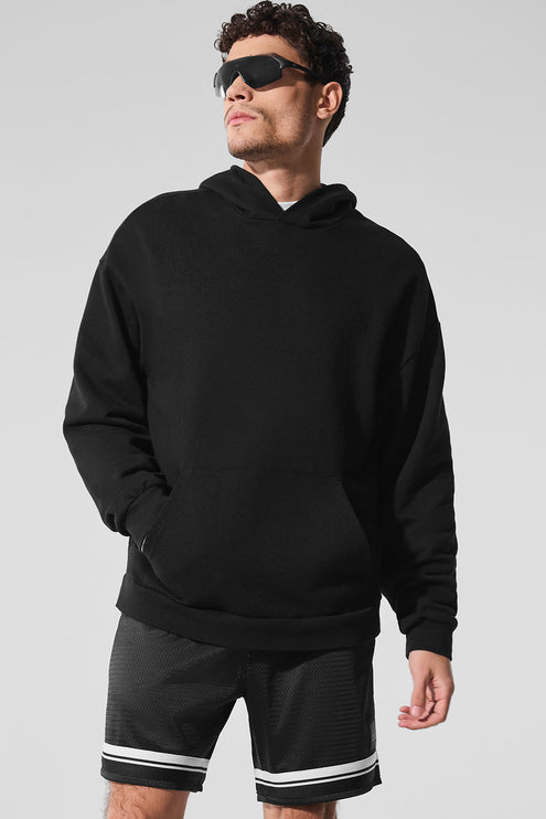 alo Men's Chill Hoodie - Black