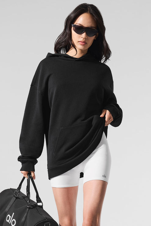 alo Women's Chill Hoodie - Black