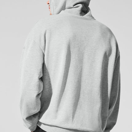 alo Men's Chill Hoodie - Athletic Heather Grey