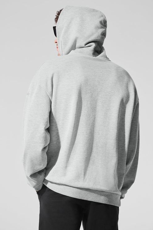 alo Men's Chill Hoodie - Athletic Heather Grey